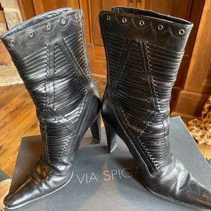 Via Spiga Vector Boots 7.5M Black